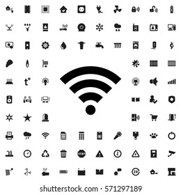 wi-fi icon illustration isolated vector sign symbol