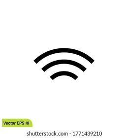 wifi icon illustration vector eps 10 logo template
