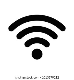 Wifi icon illustration, Wifi icon, wifi vector  icon,  flat style isolated on white background. wifi icon image