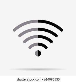 Wifi icon ilustration vector symbol