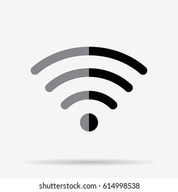 Wifi icon ilustration vector symbol