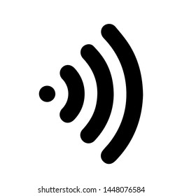 	
Wifi icon for interface design. Vector wlan access, wireless wifi hotspot signal sign, icon, symbol.