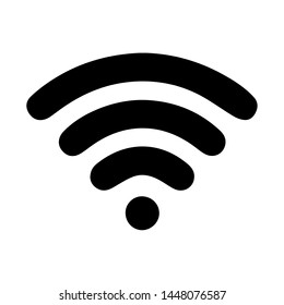 	
Wifi icon for interface design. Vector wlan access, wireless wifi hotspot signal sign, icon, symbol.
