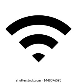 	
Wifi icon for interface design. Vector wlan access, wireless wifi hotspot signal sign, icon, symbol.