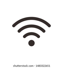 Wifi icon for interface design. Vector wlan access, wireless wifi hotspot signal sign, icon, symbol.