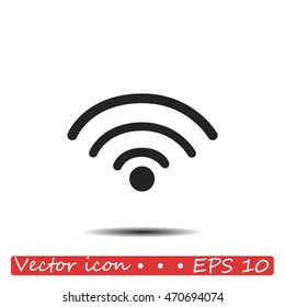 Wi-fi icon. Internet icon
