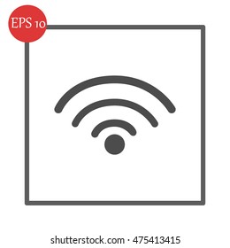 Wi-fi icon. Internet icon