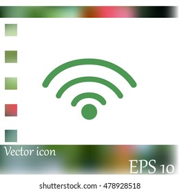 Wi-fi icon. Internet icon