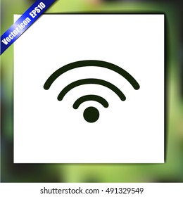 Wi-fi icon. Internet icon