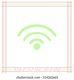 Wi-fi icon. Internet icon