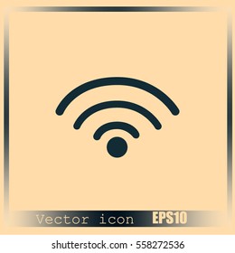 Wi-fi icon. Internet icon