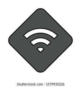 Wifi Icon for Internet and Network