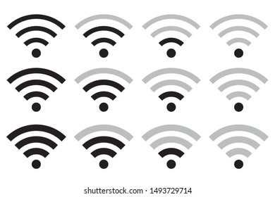 WiFi icon. Internet vector icon.