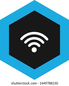 WI-FI ICON LABEL LOGO VECTOR DESIGNS