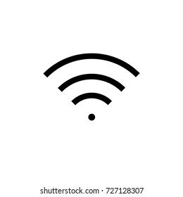 Wi-fi icon. Line design