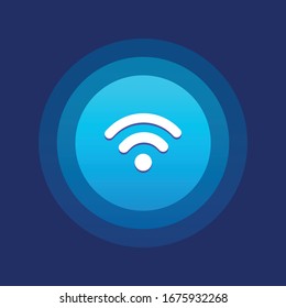 WLAN-Symbol und Logo-Design 