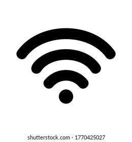 wifi icon or logo isolated sign symbol vector illustration - high quality black style vector icons
