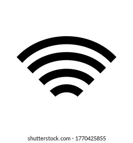 wifi icon or logo isolated sign symbol vector illustration - high quality black style vector icons
