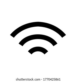 wifi icon or logo isolated sign symbol vector illustration - high quality black style vector icons
