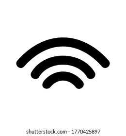 wifi icon or logo isolated sign symbol vector illustration - high quality black style vector icons
