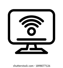 wifi icon or logo isolated sign symbol vector illustration - high quality black style vector icons
