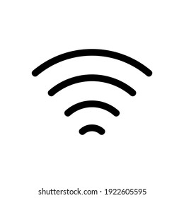 wifi icon or logo isolated sign symbol vector illustration - high quality black style vector icons
