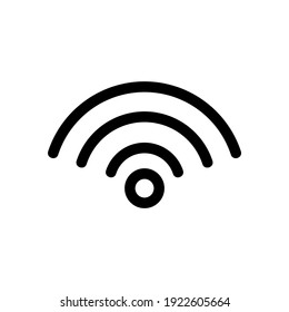 wifi icon or logo isolated sign symbol vector illustration - high quality black style vector icons

