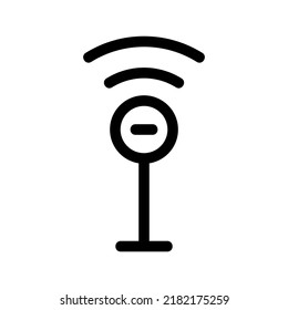 wifi icon or logo isolated sign symbol vector illustration - high quality black style vector icons
