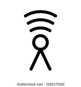 wifi icon or logo isolated sign symbol vector illustration - high quality black style vector icons
