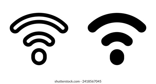 Wifi Icon. for mobile concept and web design. vector illustration