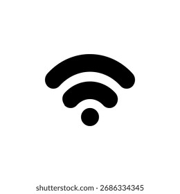 Icono de WiFi para la red y la conexión