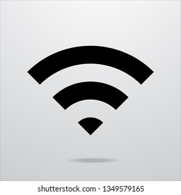 Wifi Icon Network Sign.vector Illustration.