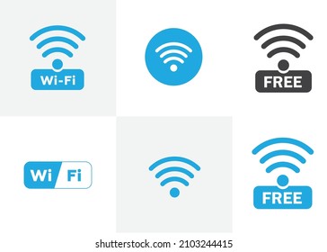 icono wifi sobre fondo blanco