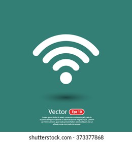 wifi, wi-fi icon. One of set web icons