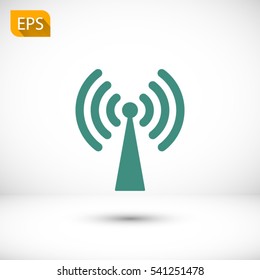 wifi, wi-fi icon. One of set web icons