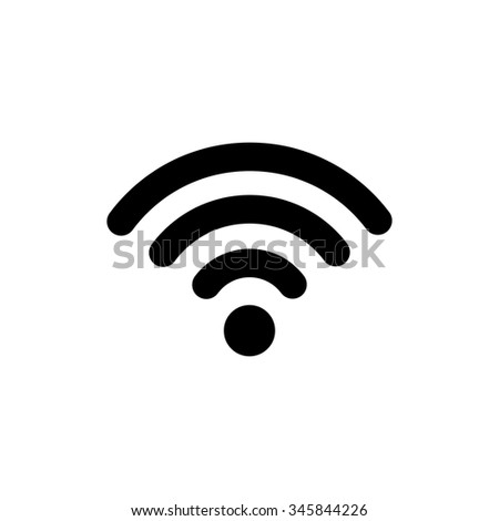 wifi, wi-fi icon. One of set web icons