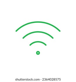 WiFi-Symbol gesetzt. Signal-Vektorsymbol. Wireless-Symbol-Vektorgrafik