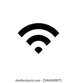 Wifi icon set. Vector illustration.