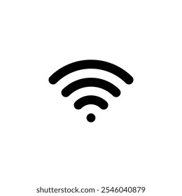 Wifi icon set. Vector illustration.