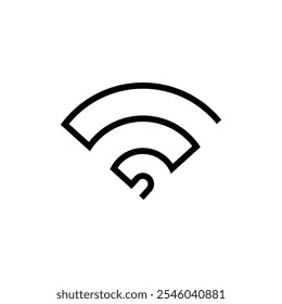 Wifi icon set. Vector illustration.