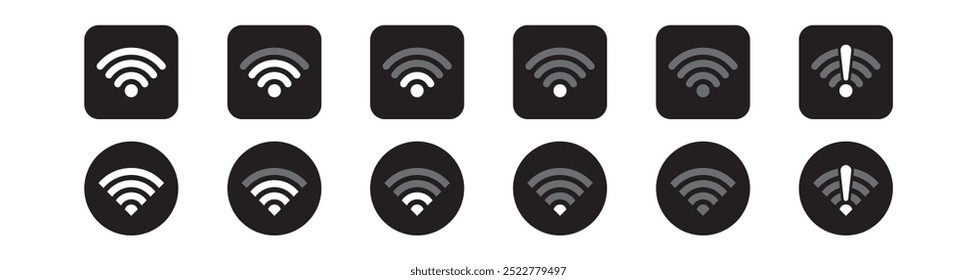 wifi icon, wifi icon set, wifi vector, wifi sign, wifi symbol