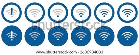  wi-fi icon set, wi- fi vector, wi-fi sign, wi-fi symbol. Signal vector icon.