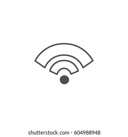 wifi icon. sign design