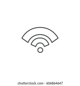 wifi icon. sign design
