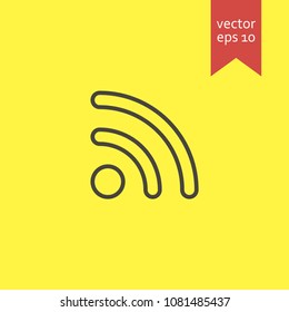 wifi. wifi icon. sign design. Vector EPS 10
