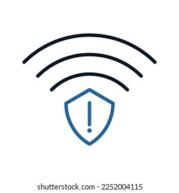 WIFI icon. sign for mobile concept and web design. vector illustration