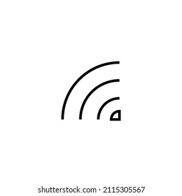 Wifi icon. signal sign and symbol. Wireless  icon