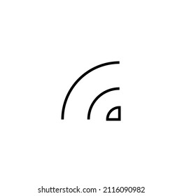 Wifi icon. signal sign and symbol. Wireless  icon