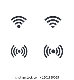 wifi icon signal symbol vector logo template