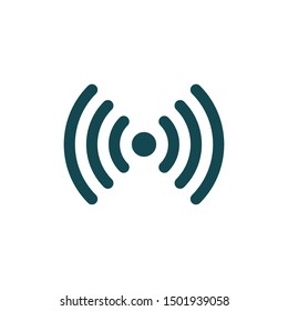 wifi icon signal symbol vector logo template